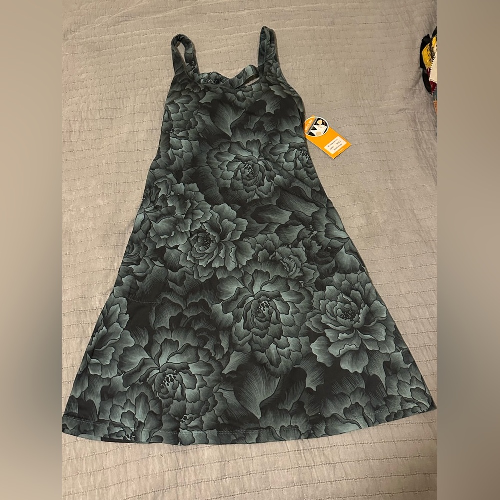 ZeroXposur Teal and Black Floral Mini Dress